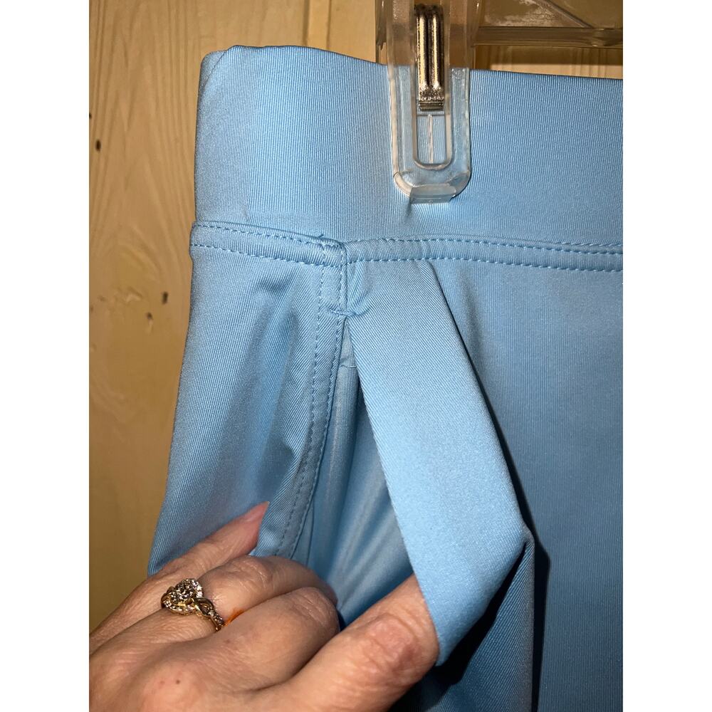 Belyn Key Baby Blue TIERED SKORT X-Large Sun Protection UPF 50 Tennis Golf NEW - Picture 9 of 13